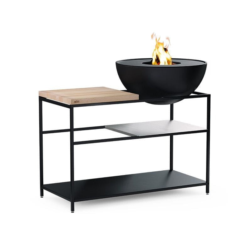 Höfats Fire Kitchen + Bowl 70 Cuisine d'extérieur avec brasero foyer