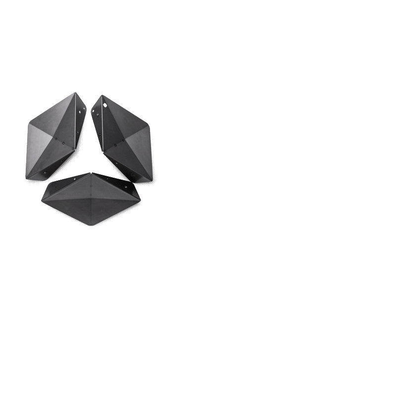 Höfats Triple 90 Fire Bowl Brasero Foyer