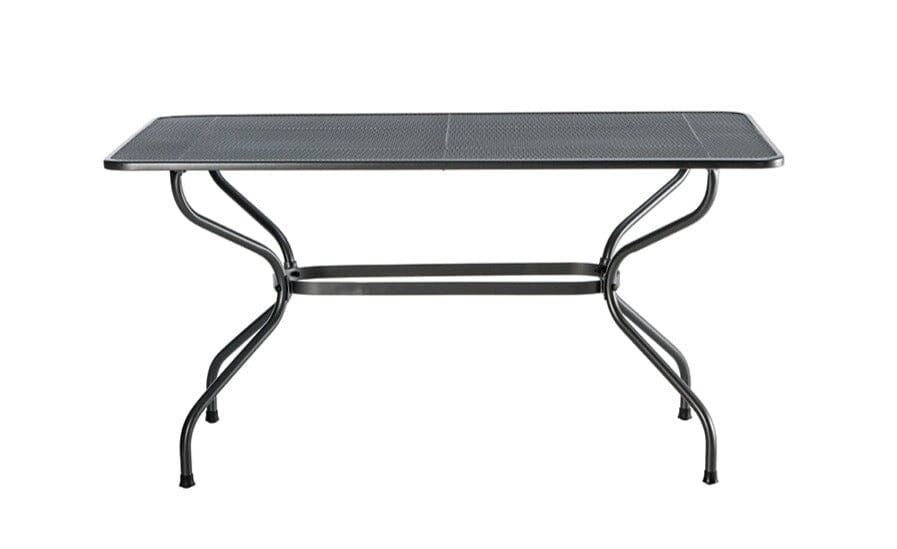 Hunn Basic Inox Table repas 145x90cm