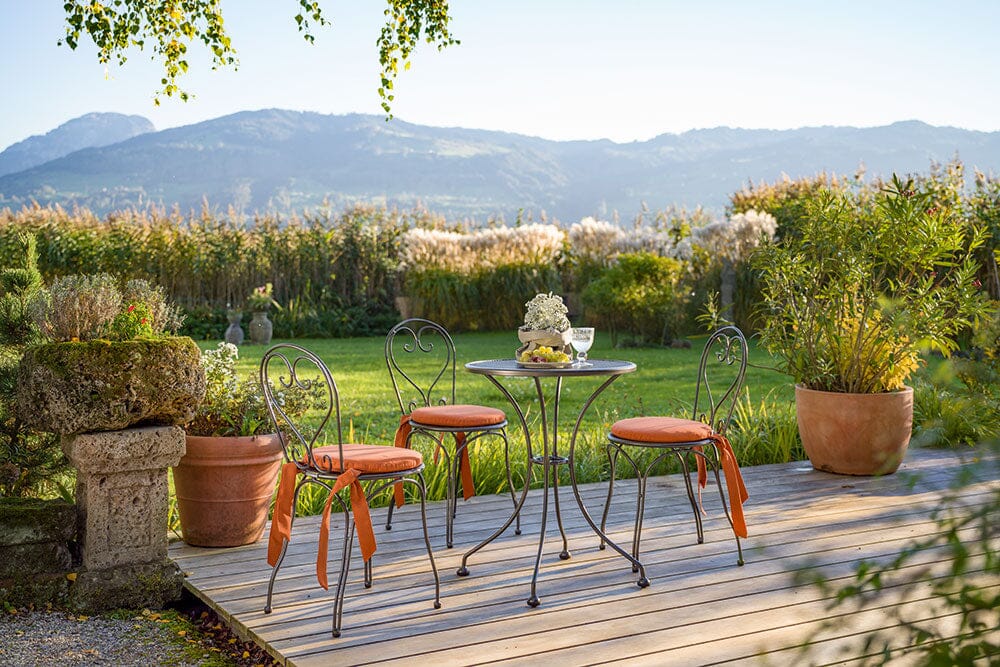 Hunn Basic Inox Table repas Ø60cm