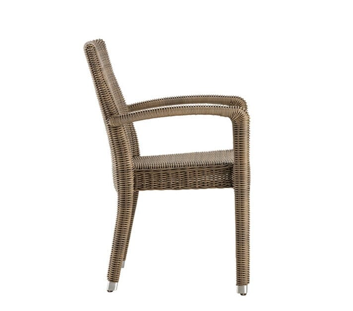 Hunn Brescia II Fauteuil repas Résine Tressée empilable