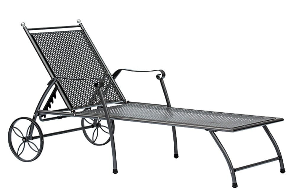 Hunn Excelsior Transat chaise longue à roulettes