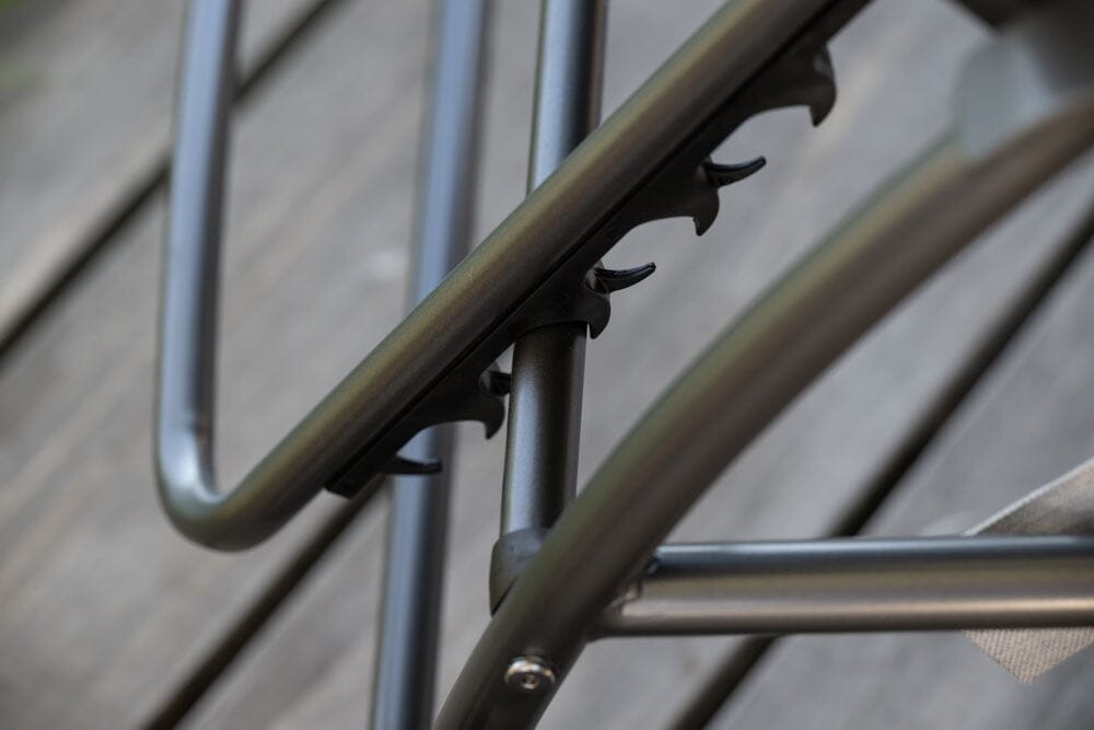 Hunn Excelsior Transat chaise longue à roulettes