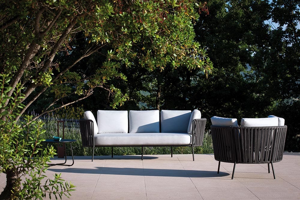 Hunn Granada Canapé 3 places avec Cordes