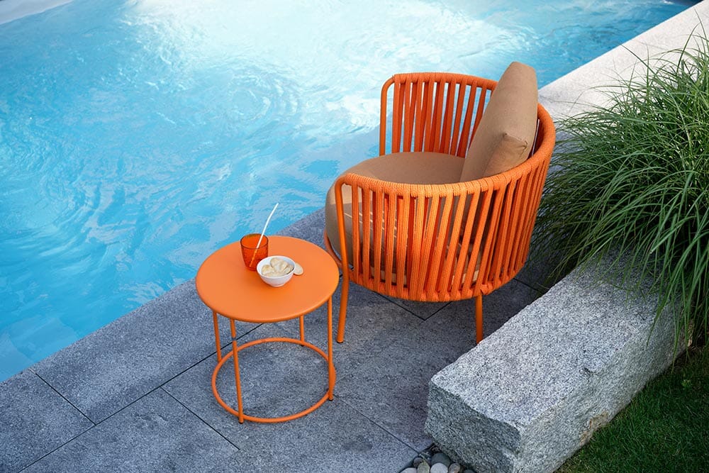 Hunn Granada Fauteuil club avec Cordes