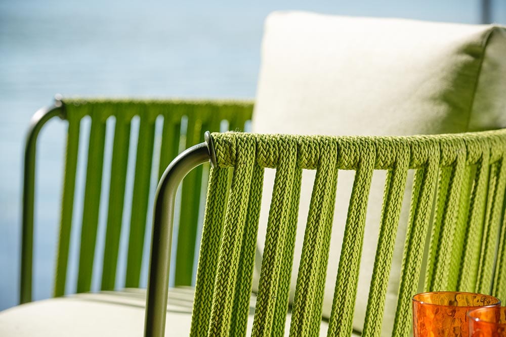 Hunn Granada Fauteuil club avec Cordes