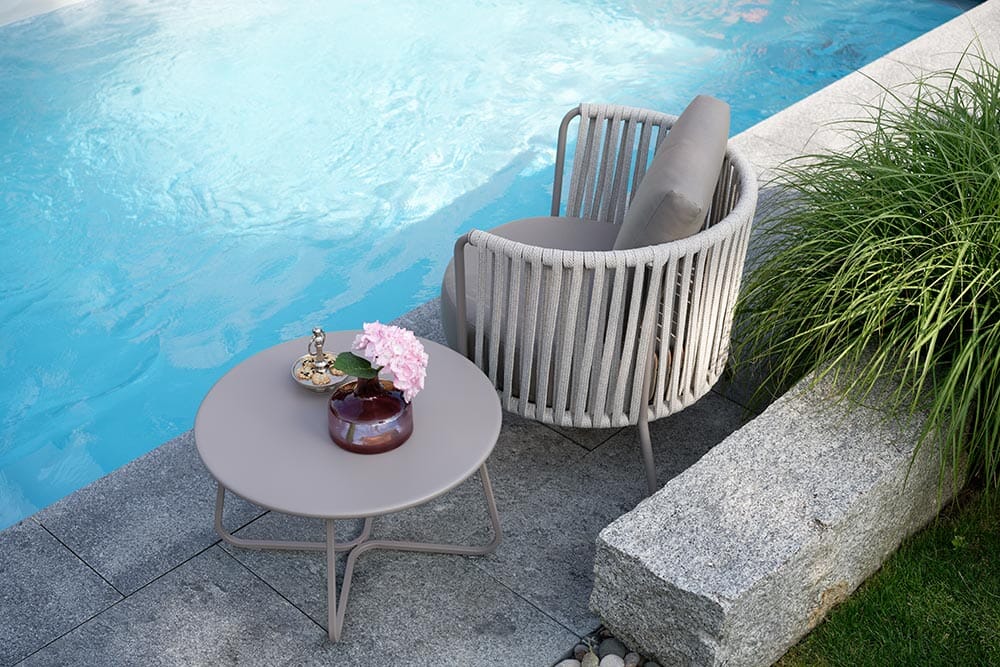 Hunn Granada Table basse ronde Ø 65cm hauteur 40cm