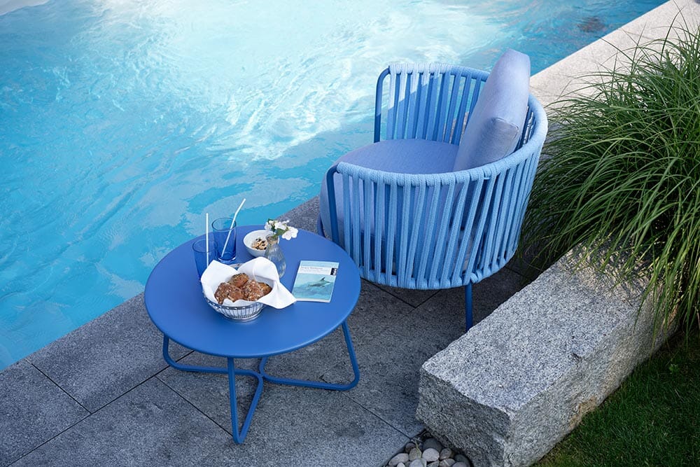 Hunn Granada Table basse ronde Ø 65cm hauteur 40cm