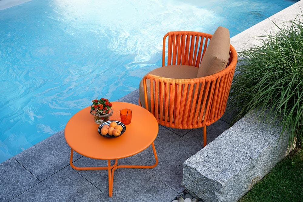 Hunn Granada Table basse ronde Ø 65cm hauteur 40cm