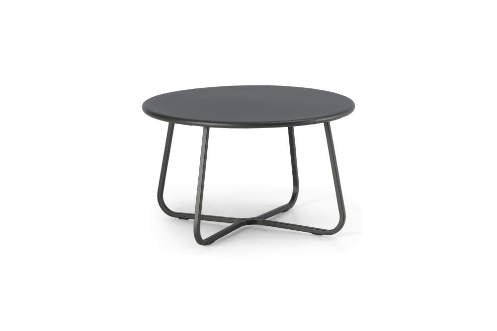 Hunn Granada Table basse ronde Ø 65cm hauteur 40cm Anthracite