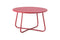 Hunn Granada Table basse ronde Ø 65cm hauteur 40cm Rouge rubis 