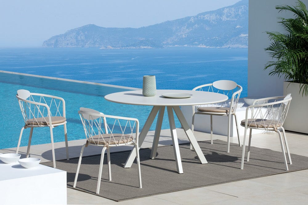 Hunn Granada Table repas ronde Ø130cm h:75cm