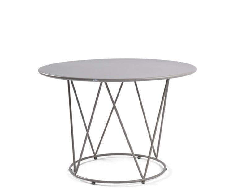 Hunn Granada Table repas ronde Ø130cm h:75cm Taupe