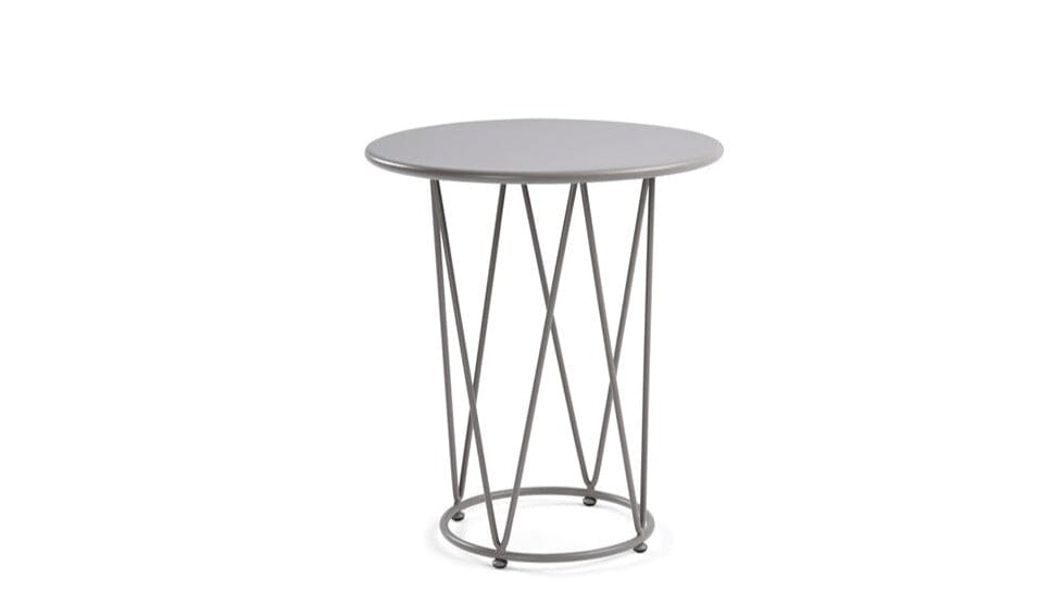 Hunn Granada Table repas ronde Ø65cm h:75cm Taupe