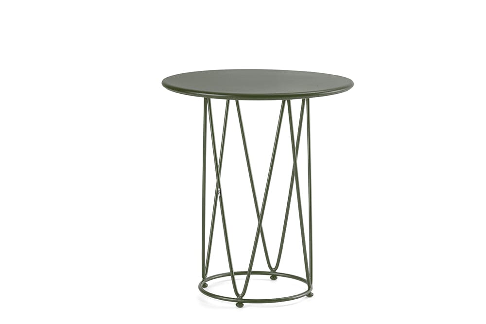 Hunn Granada Table repas ronde Ø65cm h:75cm Vert