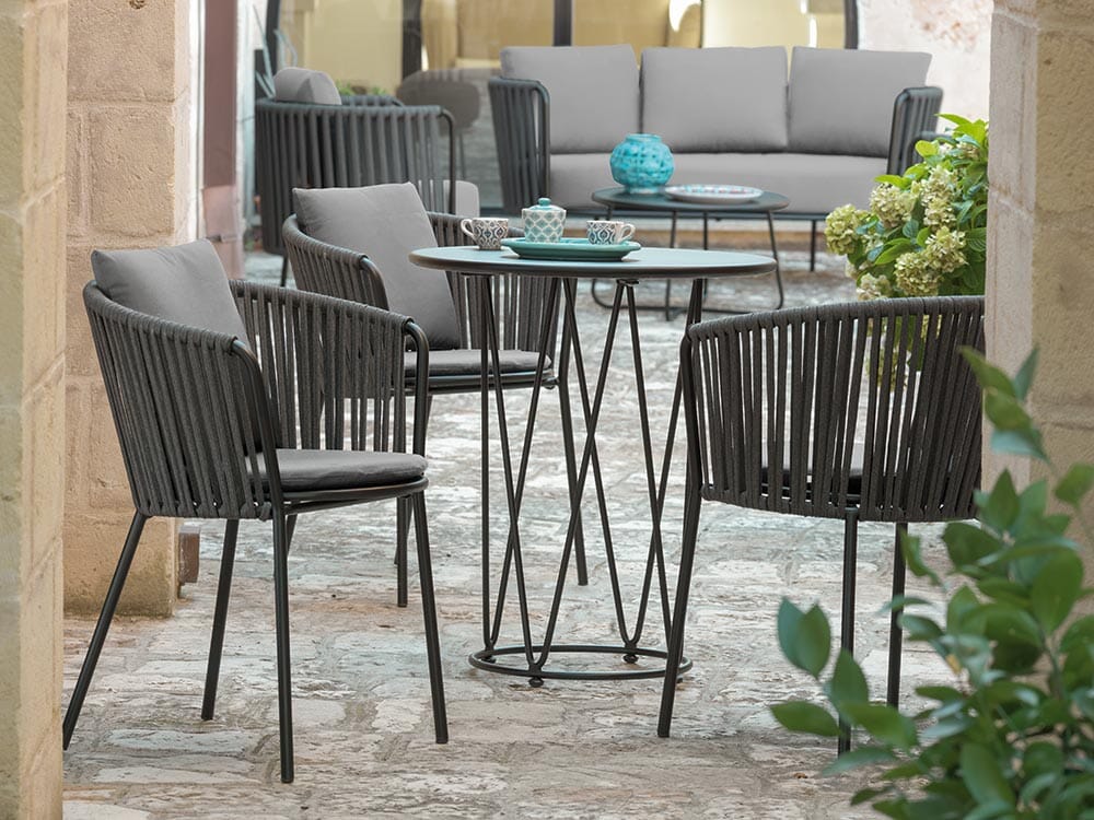 Hunn Granada Table repas ronde Ø90cm h:75cm