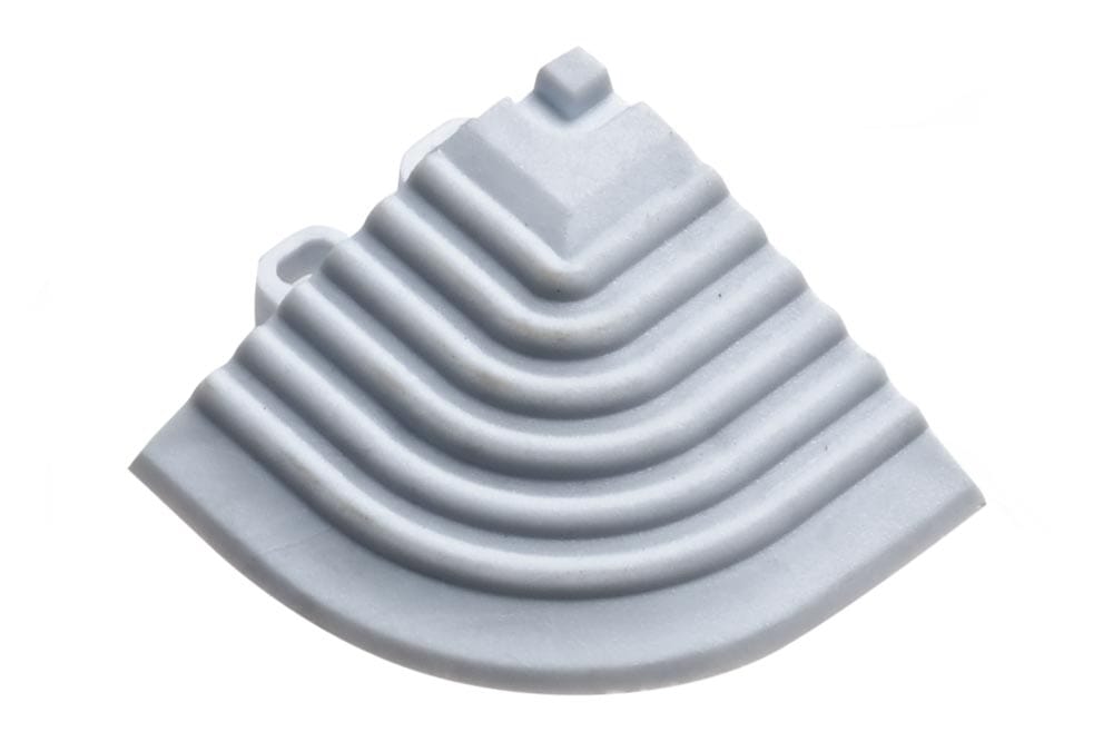 Hunn Huso II Dalle d'angle Gris Clair