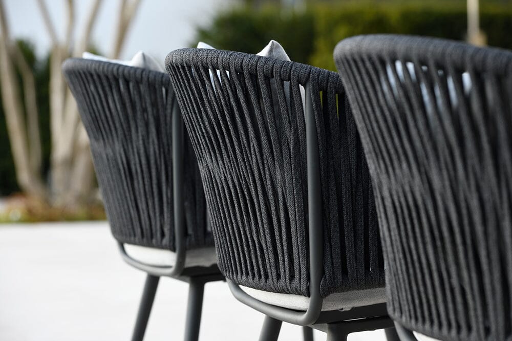 Hunn Kapstadt Fauteuil Club Lounge avec Cordes