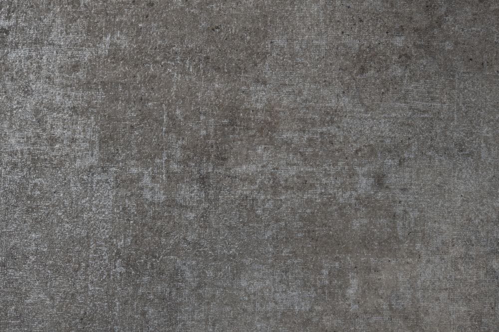 Hunn Kapstadt Table repas Ø80cm Anthracite HPL Béton Argent 13mm