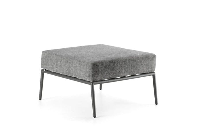 Hunn Kapstadt Tabouret/Repose-pieds Anthracite Kuba Gris