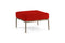Hunn Kapstadt Tabouret/Repose-pieds Taupe Solid Rouge 