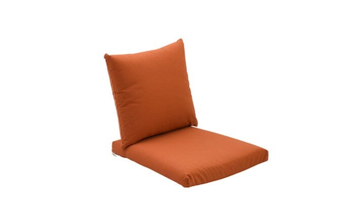 Hunn Mali Jeu de Coussins pour fauteuil repas Solid Orange