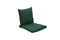 Hunn Mali Jeu de Coussins pour fauteuil repas Solid Vert Sapin 