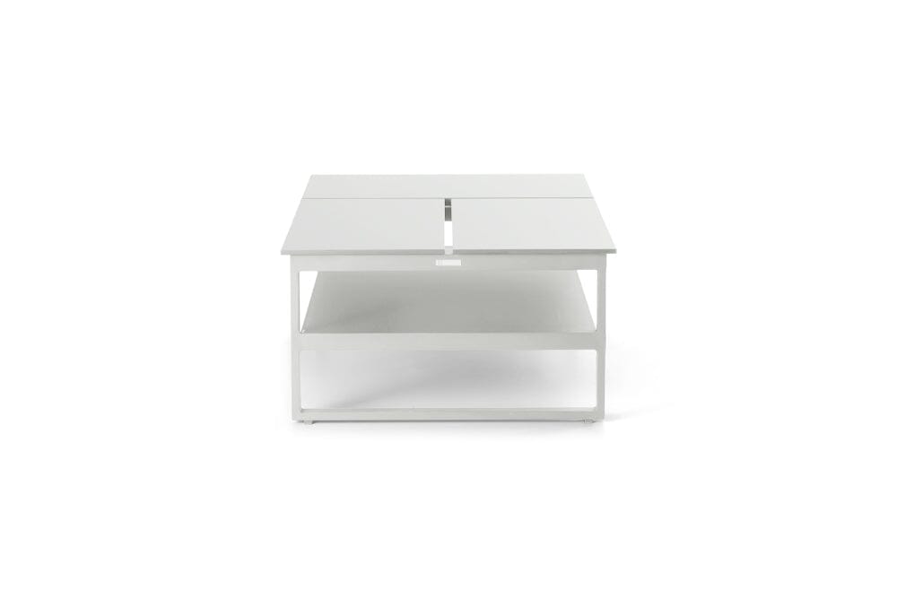 Hunn Miami Table basse à Plateaux relevables Multipositions 110x80cm H:43/63cm - 3 plateaux