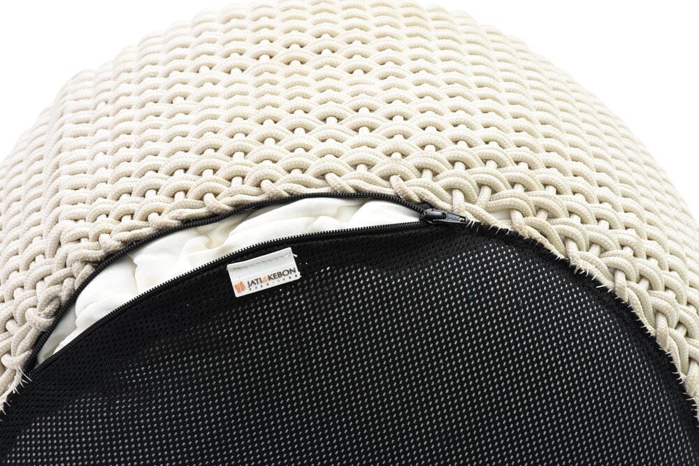 Hunn Palermo Pouf rond Ø50cm Petit