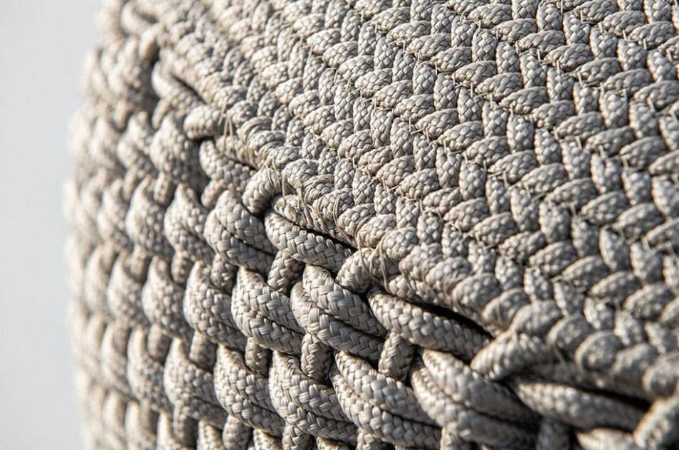 Hunn Palermo Pouf rond Ø50cm Petit