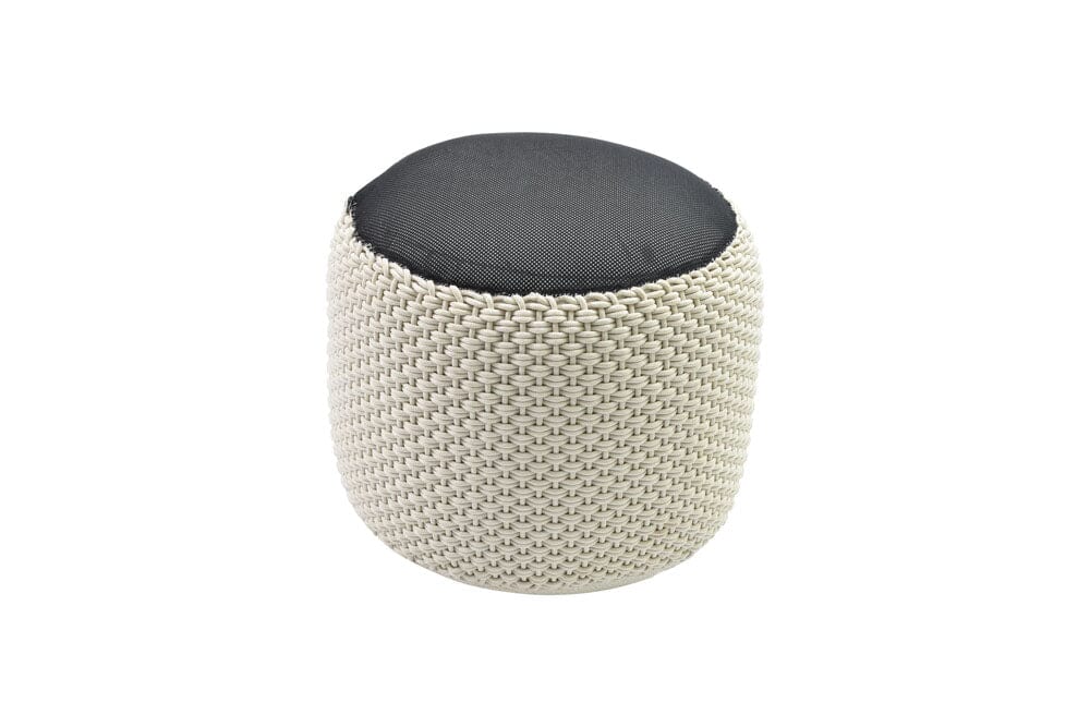 Hunn Palermo Pouf rond Ø50cm Petit
