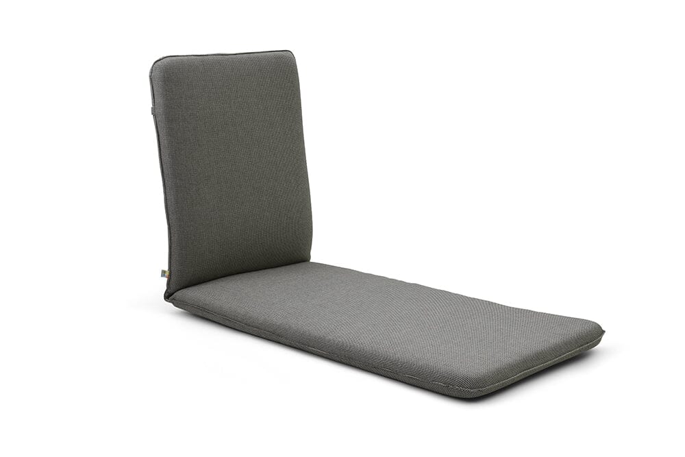 Hunn Palma Coussin pour Transat chaise longue Quadro Gris Fumé