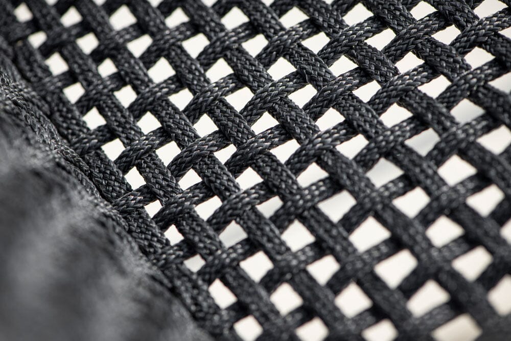 Hunn Palma Fauteuil repas Anthracite avec Cordes