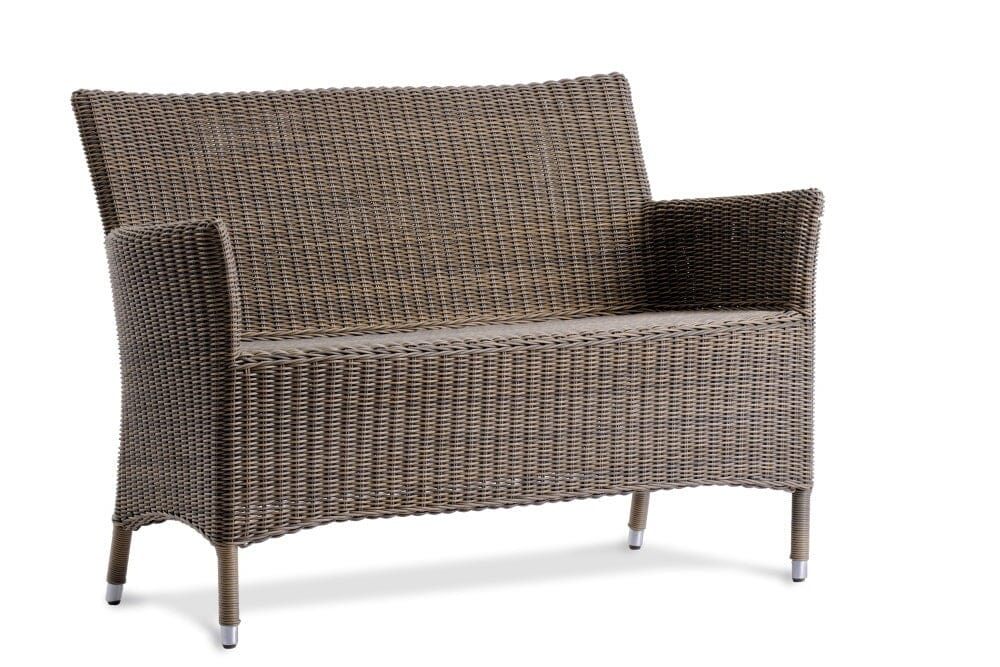 Hunn Royal II Canapé 2 places Résine Tressée Summer Grass 4mm