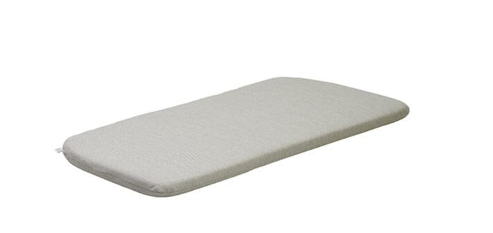 Hunn San Remo II Coussin d'assise pour canapé 2 places Natté Gris Clair