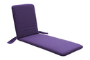 Hunn Standard Coussin pour Transat chaise longue 190x60cm Dupione Violet 