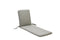 Hunn Standard Coussin pour Transat chaise longue 190x60cm Natté Gris Clair 