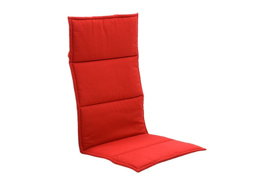 Hunn Victoria Coussin d'assise et de dossier pour chaise longue Dralon Rouge