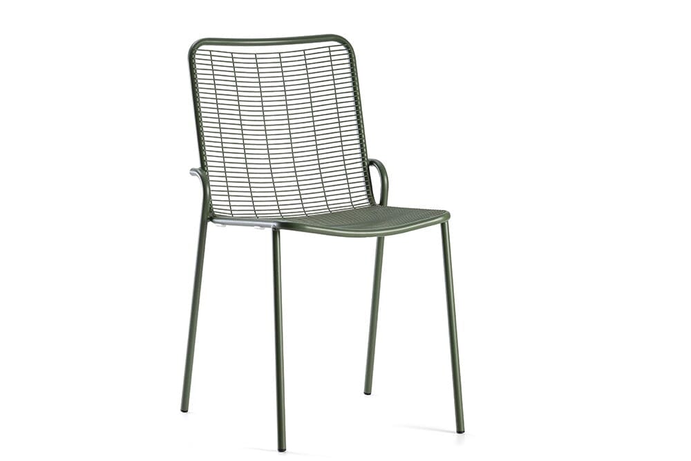 Hunn Vienna Chaise repas empilable Vert