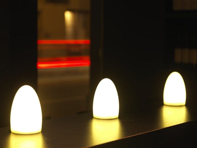 Imagilights Tebur Bullit, Lampe sans fil avec télécommande et chargeur