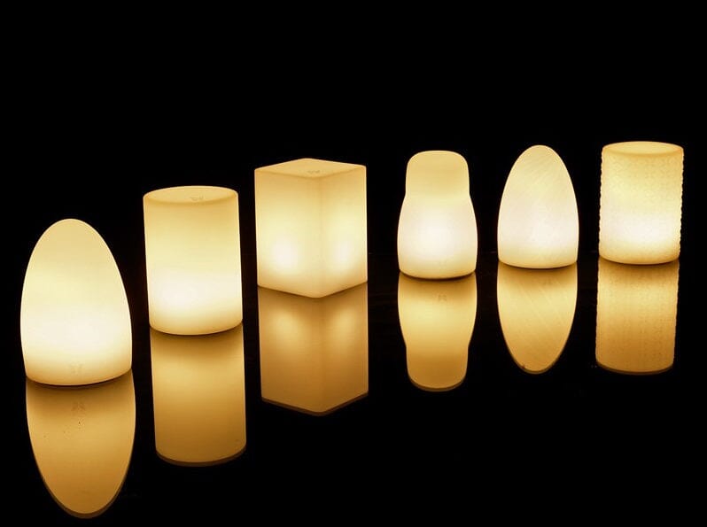 Imagilights Tebur Cubic, Lampe sans fil avec télécommande et chargeur