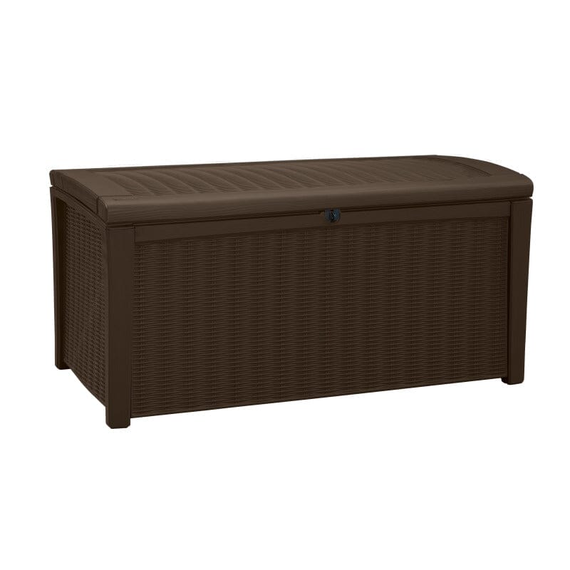 Keter Borneo Coffre de rangement 129x70cm H 62cm Brun