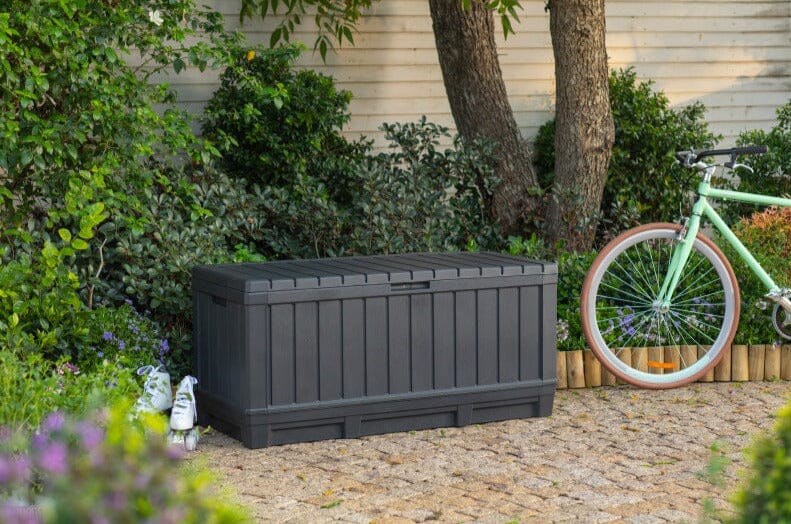 Keter Kentwood Coffre de rangement 128x53.5cm H 59cm