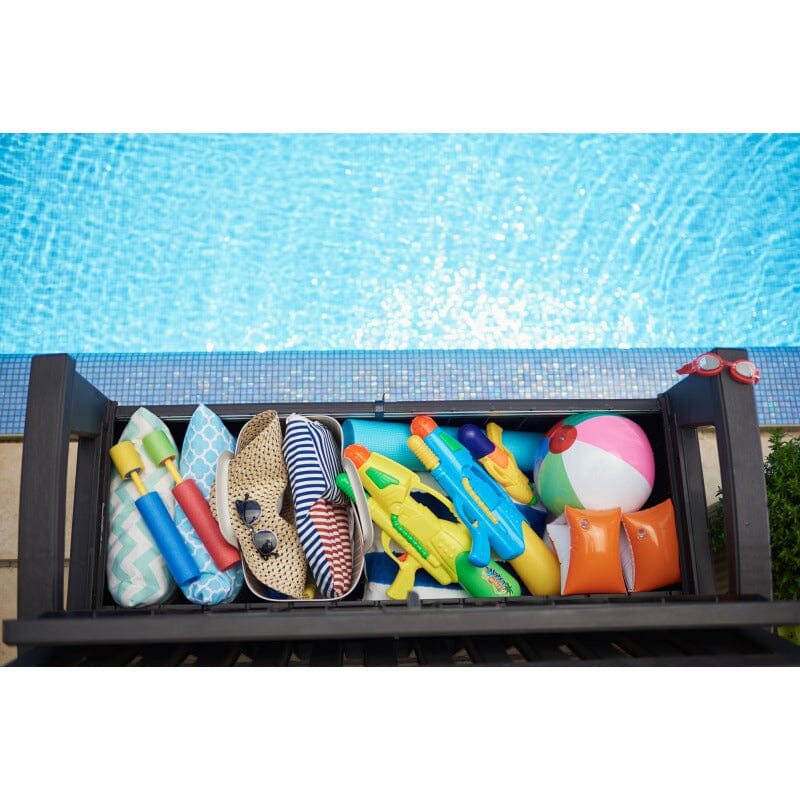Keter Patio Banc Box Coffre de rangement 133x61cm H:89cm