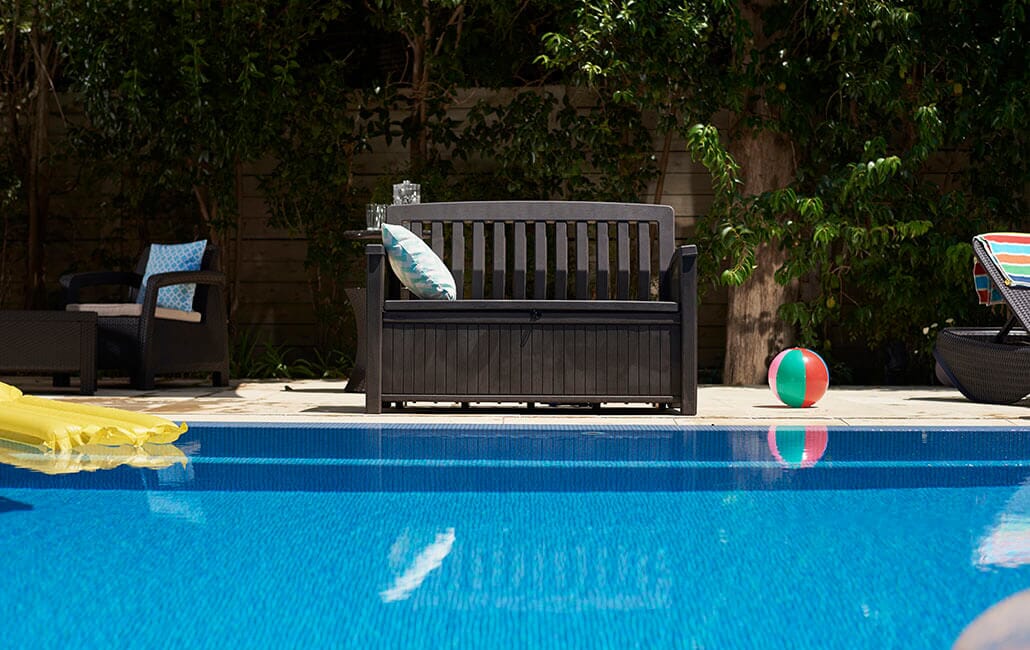 Keter Patio Banc de rangement 133x61cm H 89cm