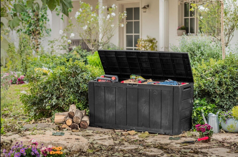 Keter Sherwood Coffre de rangement 117x45cm H 57.5 cm