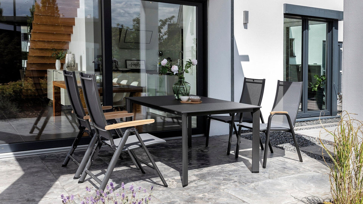 Kettler Edge Table 160x95cm avec Plateau céramique Dekton