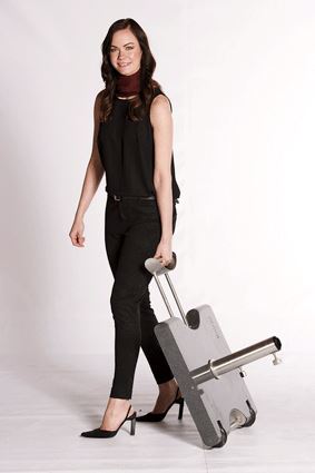 Knirps Trolley Socle granit 50KG avec roulettes