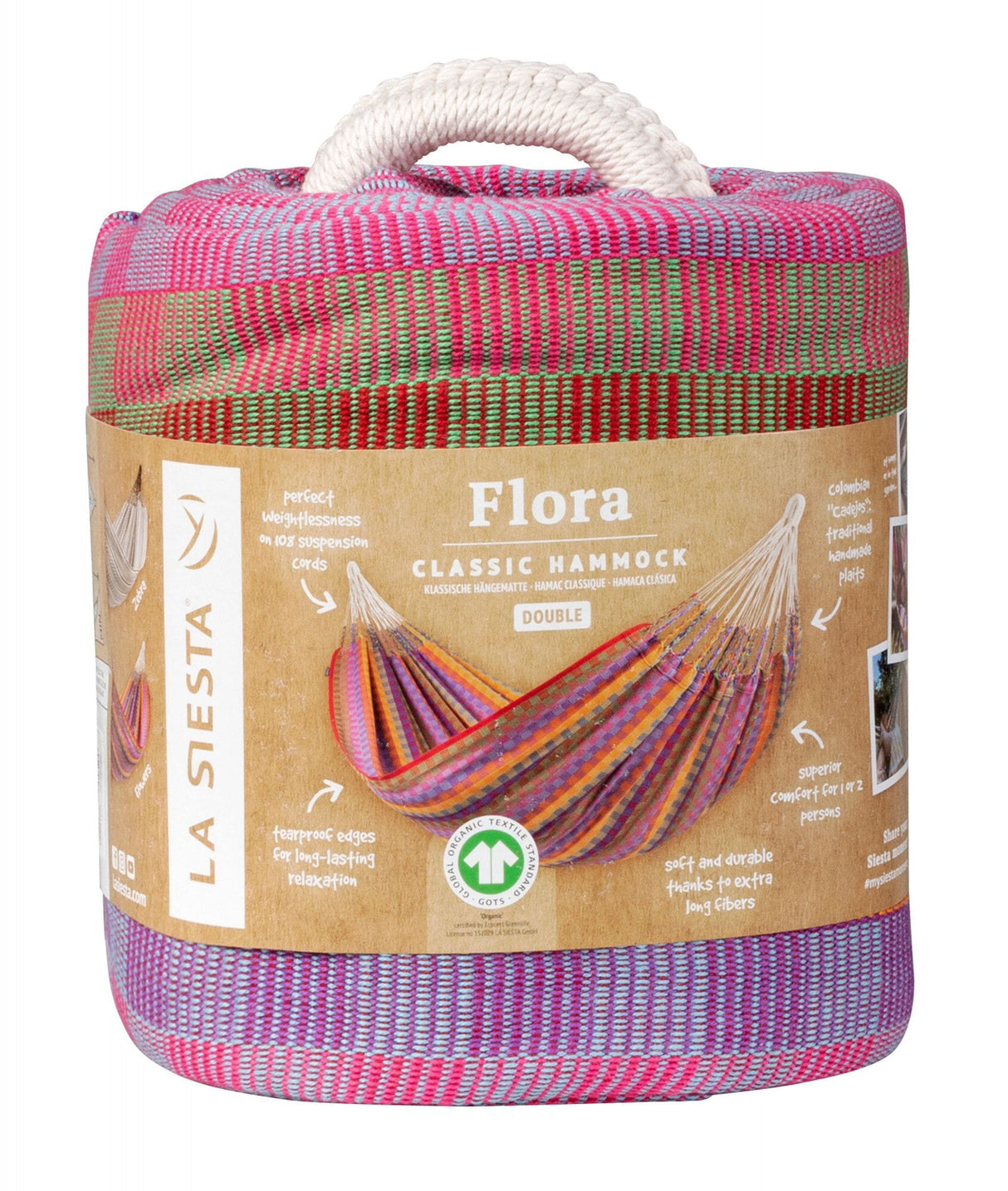 La Siesta Hamac Classique Flora 230cm
