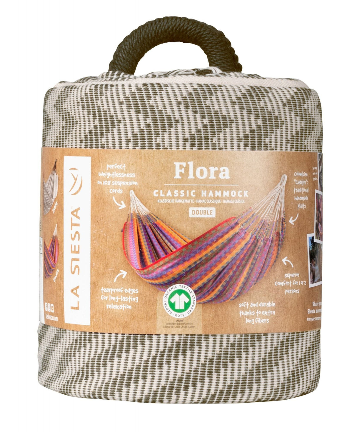 La Siesta Hamac Classique Flora 260cm